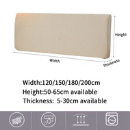 COD 6ฟุต 5ฟุต 3.5ฟุต ผ้าคลุมหัวเตียง  ผ้าโพลีเอสเตอร์ Bed Headboares Bedside Cover /Home_Master