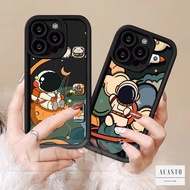 Ac038 SOFTCASE PROCAMERA Silicone Mobile Phone Case MATTE ROSE ANTISHOCKPROOF Astronaut MOTIF FOR XIAOMI REDMI NOTE 5 6 7 8 9 10X 10 10S 11E 11S 12 13 PRO 12 13 PRO PLUS POCO M4 PRO M5 M5S