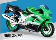 熱賣【現貨】118  118 川崎 ZX-9R 重機模型 摩托車 重機 紅牌
