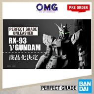 [OMGPO Jan 2026] Bandai PG 1/60 Unleashed RX-93 V Gundam PG Nu RX93 Nu RX93 V Unleashed Nu V PGU Gun