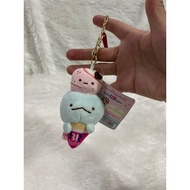 GANTUNGAN Summiko gurashi Doll/ sumikko ice cream Doll/sumiko Doll/sumikko gurashi plush keychain/sumikko gurashi keychain/summiko ice cream/summiko gurashi Doll/sumikko keychain/Cute Bag Hanger/sumikko bagcharm/ice cream Doll/sumikko plush