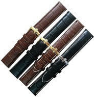 Rolex Genuine Leather Watch Strap Daytona Log Type Cowhide Pin Buckle Bracelet Men 18 19 20 21 22mm