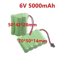 6V 5000mAh AA NI-MH Battery SM-2P/JST for Rc Toys Cars Truck Tank Robot Boat Parts 6V NIMH Rechargea