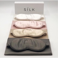 Mulberry Silk Double-Sided Silk Eye Mask19Mmi Embroidery Printing Natural Silk Shading Sleep Eye Mask