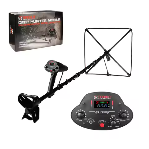 Pulse Induction Metal Detector PI200 Gold Silver Detector Deep Industrial Underground Metal Detector