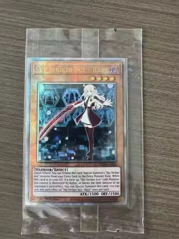 Yu-Gi-Oh Battles of Legend: Terminal Revenge QCSER BLTR Sky Striker Ace - Raye Collectible custom ga