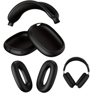 Silicone trường hợp bảo vệ cho AirPods max-chống trầy xước mồ hôi-bằng chứng Miếng đệm tai & Headban