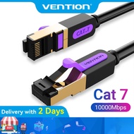 Vention CAT7 Ethernet Cable 10Gbps RJ45 SFTP Cat 7 Network LAN Cord Cable for PC Router Laptop Inter