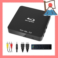 [Direct from Japan] Portable Blu-ray & DVD Player with HDMI/AV, USB, Surround Sound, Region Free DVD