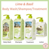 [MILK BAOBAB]Milk Baobab Lime&Basil Body Wash 500ml /1000ml Shampoo 1000ml/Treatment 1000ml/Body Was