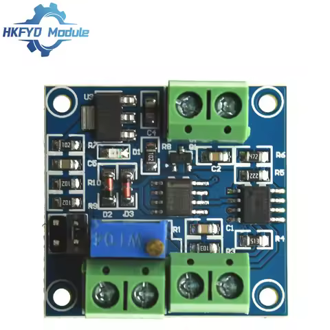 PWM Frequency to Voltage Converter Board Module 0-10KHz to 0-10V 0-10V to 0-10KHz PWM Frequency to V