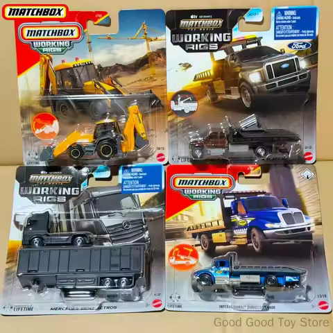 New Original Matchbox JCY27-J 1:64 Mercedes-Benz Ford F-65 Model Diecast Trucks Collect Cars Toys Ho