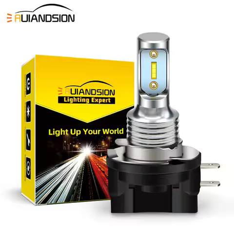 Ruiandsion H9B LED Fog Lamps H8B H11B Headlight For Truck SUV 10-30V White Amber Yellow Car Headlamp