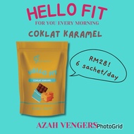 HELLO FIT  CHOCLATE CARAMEL BY GLOWQUEEN HQ
