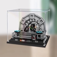 Lego Acrylic Display Box For lego 75352 Star Wars Emperor's Throne Room Popmart Figurine Labubu Zimo