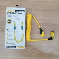 CABLE DATA SPRING 4 IN 1 65W