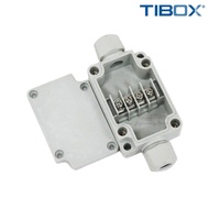 TIBOX PBT-4P กล่องพลาสติก พร้อมเทอร์มินอลบล็อก (Plastic Terminal Block Box IP66) 4Pole 15A Size : 60x40x24 mm.