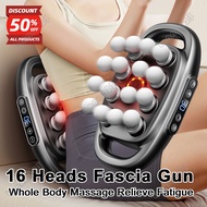 16-Head Fascia Gun High-Frequency Vibration Body Massage Gun Back and Waist Massager Massager Neck S
