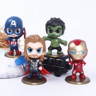 Avengers Action Figure | Captain America Hulk Thor Odinson Iron Man Display | Steve Rogers Bruce Banner Tony Stark