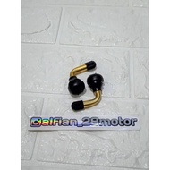 90 tubeless valve, universal bent tubeless valve