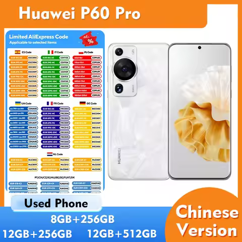 Huawei P60 Pro 4G Screen 6.67inches 2700x1220px 4815mAh Used Phone
