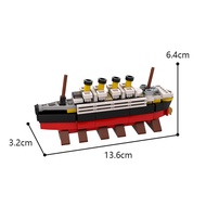 Titanic Luxury Cruise Ship Model Building Blocks Toy for Children And Adults BuildMOC Assembled Mode