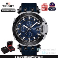 Tissot T115.427.27.041.00 Men's T-Race Automatic Chronograph Leather Strap Watch T1154272704100