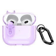 DUX DUCIS Apple 蘋果 AirPods 3 冰晶保護套(透紫)