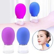 Facial Cupping Device Silicone Vacuum Suction Negative Massage Care Lifting Scraping Face K9o6