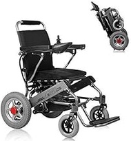 Fashionable Simplicity Electric Wheelchair Electric Wheelchair Ultra-Lightweight Folding Wheelchair Ergonomic Ultra-Portable Power Weatherproof Adult Compact And Durable Travel Powerful Battery Motor