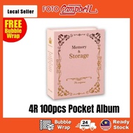4R-100pcs pocket photo album