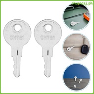 10pcs RV Keys: CH751 Universal Replacement RV Door Lock Keys for Storage Cabinet Side Boxes Storage 