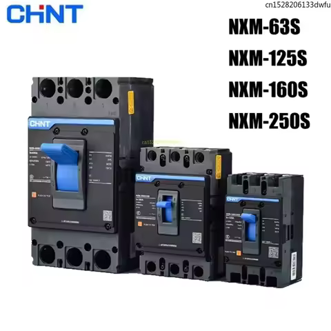 CHINT NXM 20A 25A 40A 63A 100A 125 160A 200A 250A MCCB Molded Case Circuit Breaker Air Switch 3P 4P 