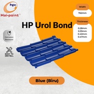 Hai Point HP Urol Bond Metal Roofing Atap Rumah Atap Zink Kilang Zink Bumbung Kilang Bumbung Rumah - Blue (Biru)