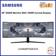 SAMSUNG C49G95TSSE 49" Dual Quad HD DQHD Monitor With 1000R Curved Display [LC49G95TSSEXXS] (Global Cybermind)