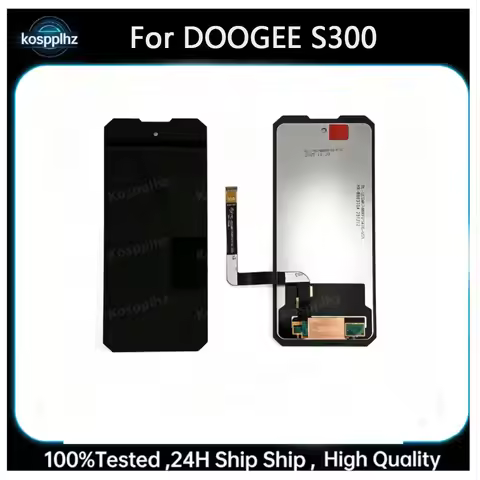 New Screen For DOOGEE S300 S300 Pro S300 Plus LCD Display Touch Screen Digitizer Assembly Replacemen