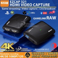 Ezcap321 Video Capture Hdmi 4K Gamelink Raw Streaming