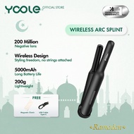 YOOLE Wireless Arc Splint | hair straightener | curly hair iron | hair curler | Wireless Design