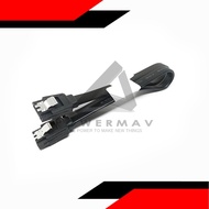 SATA CABLE BLACK SATA III 6GB/s For PC Laptop CPU SERVER NAS NOTEBOOK data cable hardrive ssd hdd
