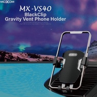 MOXOM MX-VS40 GRAVITY VENT CAR PHONE HOLDER 360 DEGREE ROTATION CAR MOUNT HOLDER