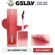 Son Kem Gslay Mịn Lì 02 Cherry Fizz - Đỏ Cherry 4g