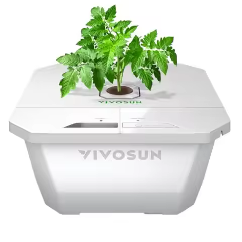VGrow DWC Hydroponics System Kit for VGrow Smart Grow Box 4-Gallon with Air Stones Rapid Rooters Non