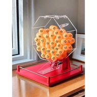 Lottery Turntable Happy 8 Lottery Machine Red Year of the Horse 2026 Lucky Lottery Box Large Manual 