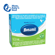 Wyeth® BONAMIL® Stage 2 Milk Supplement for 6 to 12 months, Sachet in Box, 1.2kg (400g x 3)