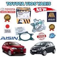 Water Pump AISIN Toyota VIOS 01-15 YARIS 08-12 Engine 1NZ 2NZFE With Leather Gasket Code WPT-111VAT 