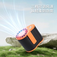 jisulife mini fan jisulife fan New Waist-Hanging Fan Portable Outdoor Handheld Small Fan Gift USB Ch