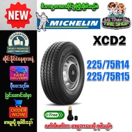 Car Tires Size 225/75R14 and 225/75-15 Model XCD2 MICHELIN Brand (Plus Air Valve)
