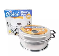 Orchid Baking Pan 28 CM Atau 8 Telur