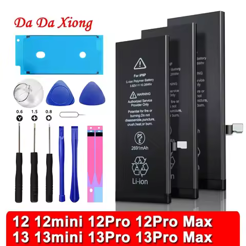 New 2026 Zero-cycle High-quality Battery For IPhone 13 12 PRO MAX ProMAX Mini 12Mini 12Pro 13Mini 13