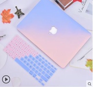 [多色] Apple macbookair macbook pro 保護殼 保護套 + 鍵盤膜 蘋果電腦 2022新款